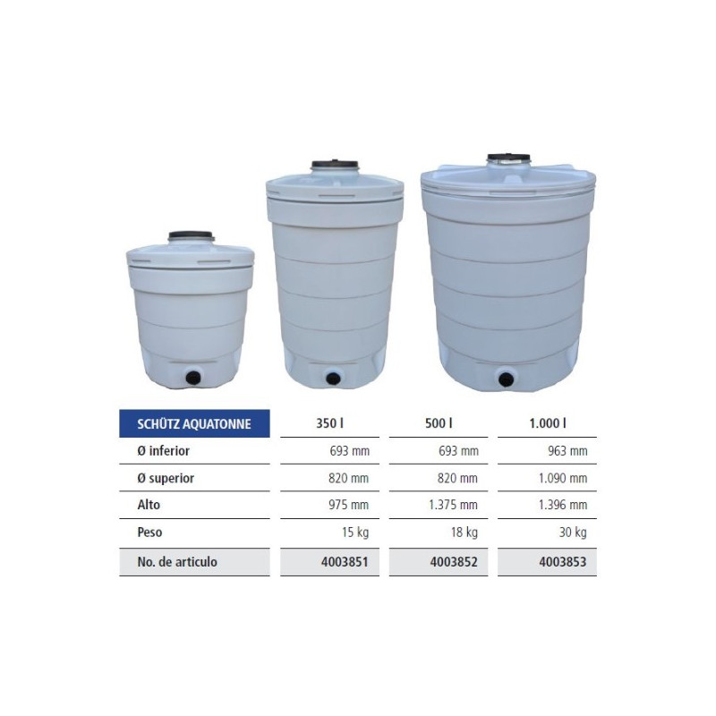 Dep sito De Agua Potable Aqua Tonne De 1000 Litros Schutz dep-sito-de-agua-potable-aqua-tonne-de-1000-litros-schutz