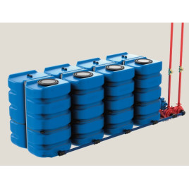 Kit batería contra incendios 4x3000l. Schutz Aquablock XL